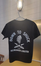 Charger l&#39;image dans la galerie, &quot; Down To Shuck&quot; Drunken Lobster Tshirt
