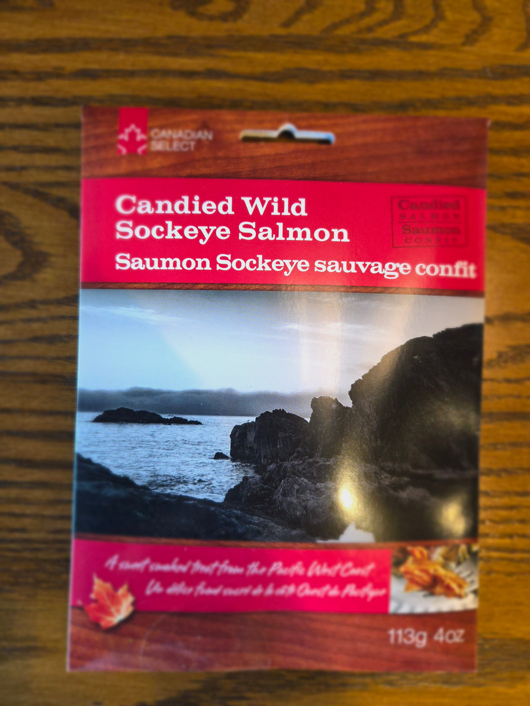 Canadian Select Candied Wild Sockeye Salmon 4oz